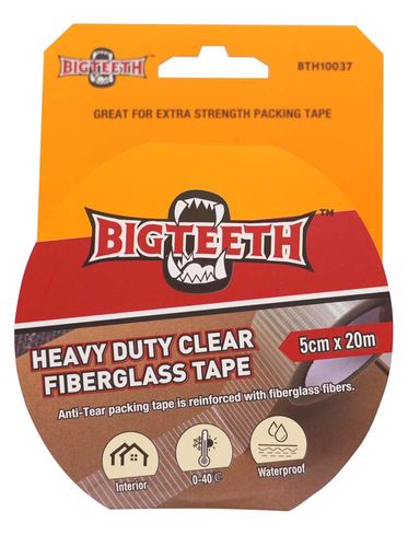 סרט אריזה מחוזק פיברגלס BIGTEETH