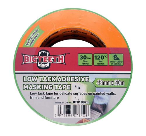 סרט וואשי Masking ירוק עם דבק עדין BIGTEETH