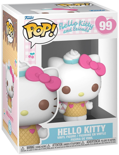 בובת פופ POP Hello Kitty And Friends: Hello Kitty Ice Cream - הלו קיטי גלידה