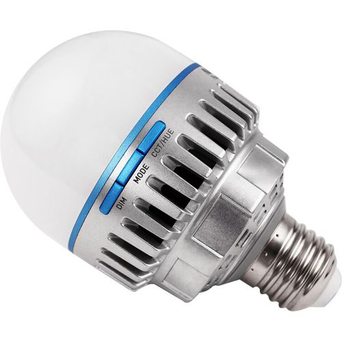 נורת לד צבעונית Nanlite PavoBulb 10C Bi-Color RGB 