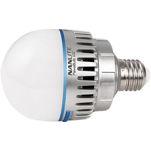 נורת לד צבעונית Nanlite PavoBulb 10C Bi-Color RGB 