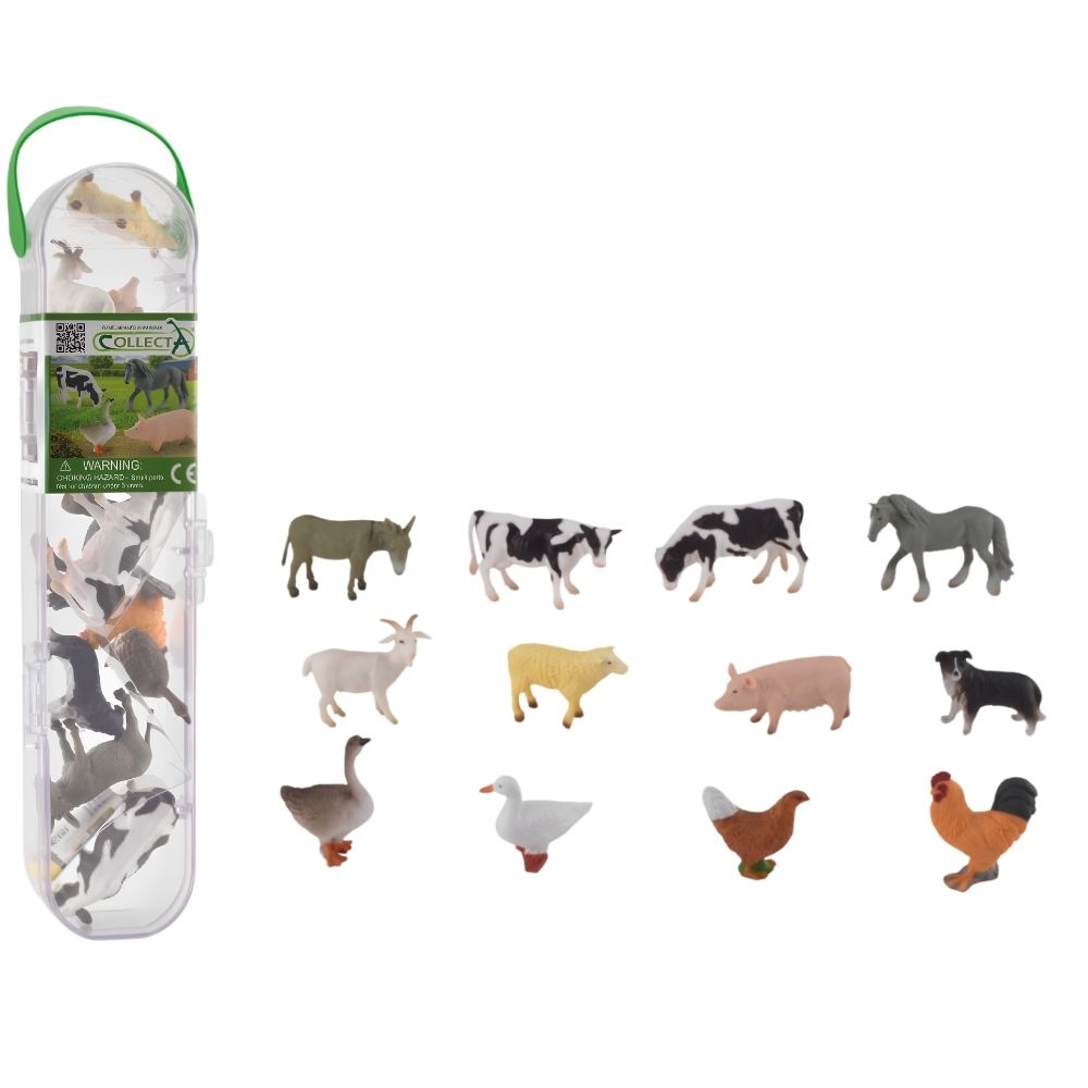 מארז טיוב חיות חווה (12 חיות) - Collecta