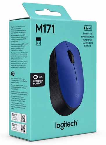 עכבר אלחוטי Logitech M171 Wireless Mouse