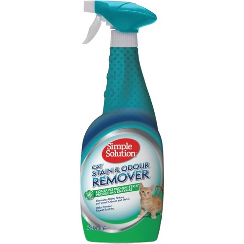 מסיר כתמים וריחות לחתולים Simple Solution Cat Stain & Odour Remover