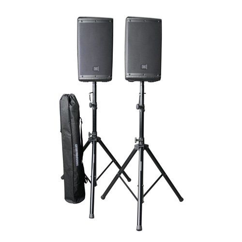 זוג סטנדים לרמקול + נרתיק GATOR RI-SPKRSTDSET-200-AL