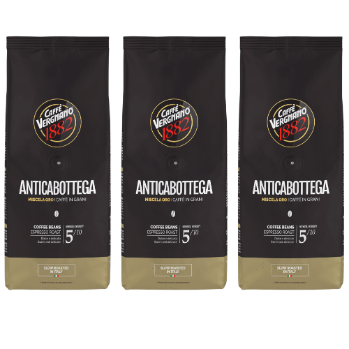 3 ק”ג פולי קפה וריניאנו אנטיקה בוטגה Caffe Vergnano Anticabottega 