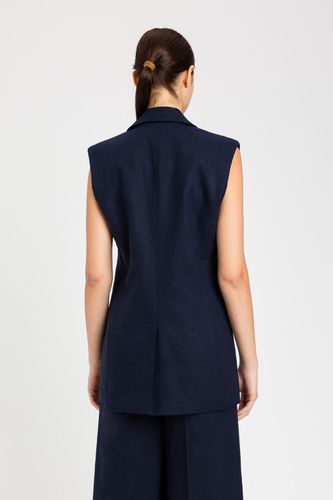TWINSET Embroidered Sleeveless Waistcoat