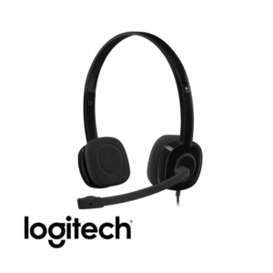 אוזניות סטריאו חוטיות Logitech H151  