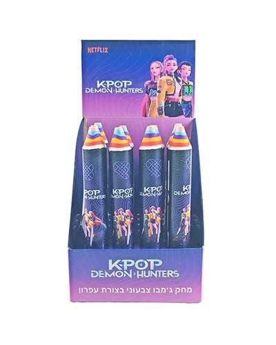 מחק ג'מבו צבעוני בצורת עיפרון קיי פופ