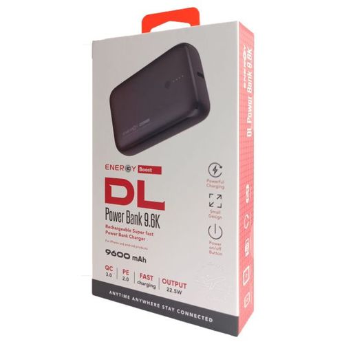 סוללת גיבוי ENERGY DL104S Power Bank 9600mAh PD