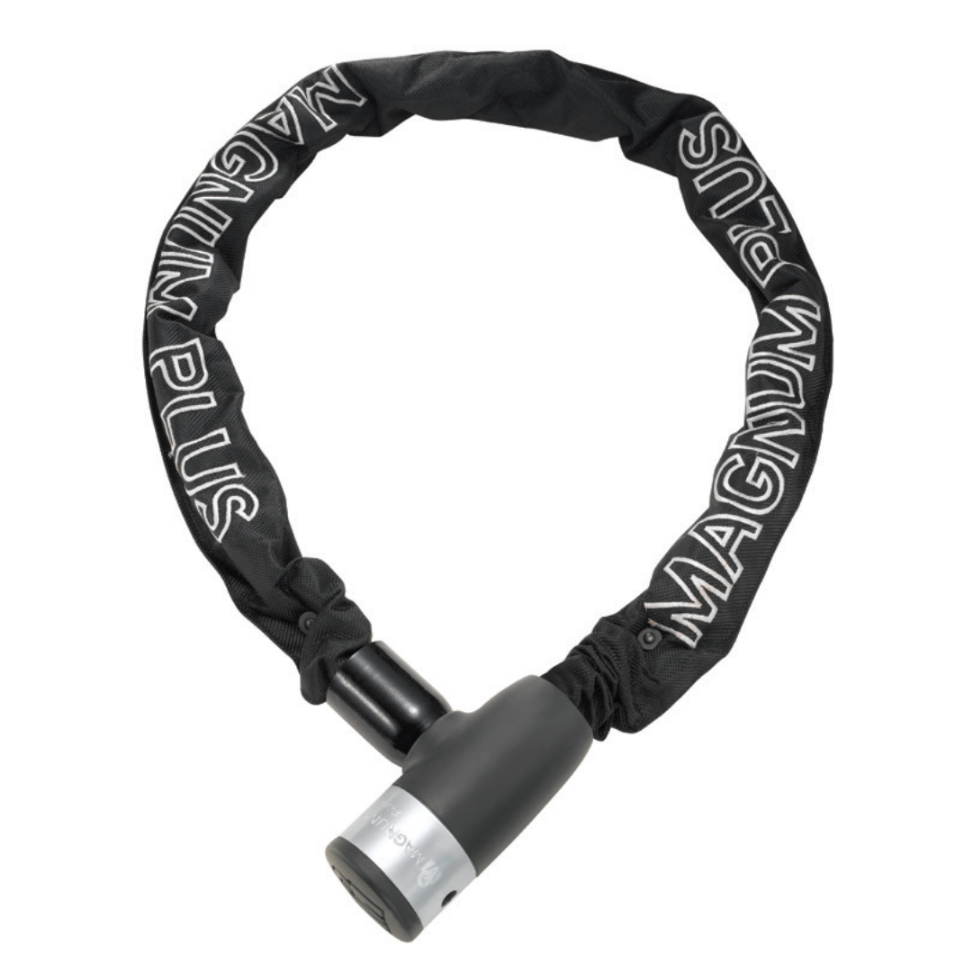 מנעול שרשרת מסיבי לאופנוע וקטנוע Magnum 10mm דגם 3007 – אורך 180 ס"מ