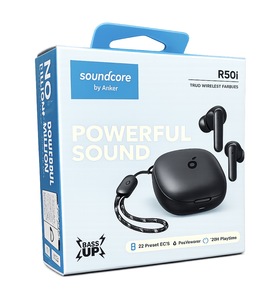 אוזניות אלחוטיות Soundcore R50i by Anker | True Wireless Earbuds