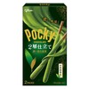 POCKY - מקלות ביסקוויט בציפוי בטעם תה ירוק מאצה 49.4 גרם 