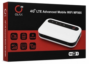 נתב סלולרי OLAAX MF985 4G LTE WiFi 6 | Mobile Hotspot