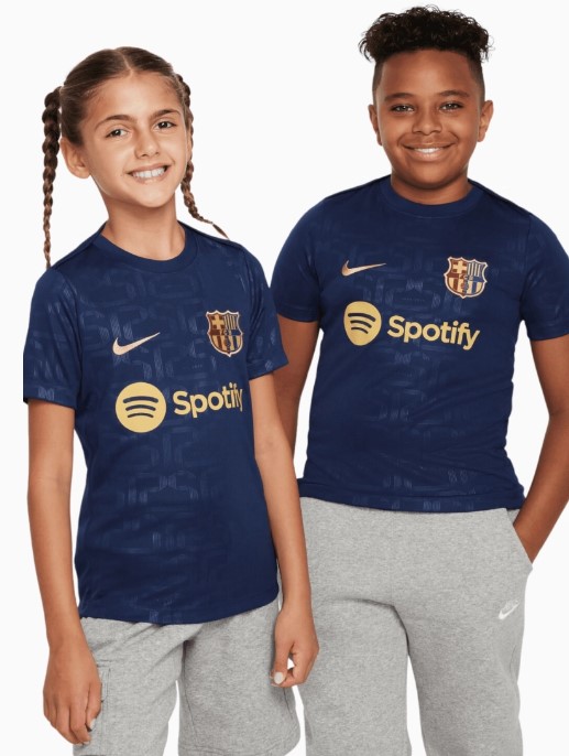 חולצת נייק Nike FC Barcelona 24/25 Pre-Match | ילדים