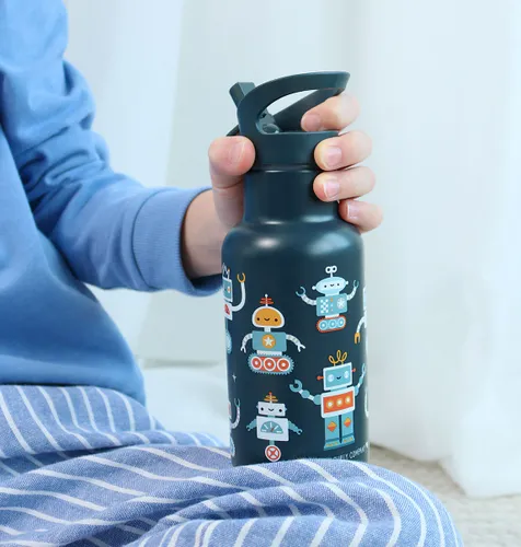 בקבוק שתיה תרמי - רובוטים