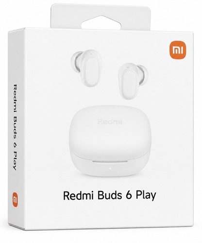 אוזניות אלחוטיות Xiaomi Redmi Buds 6 Play | True Wireless Earbuds
