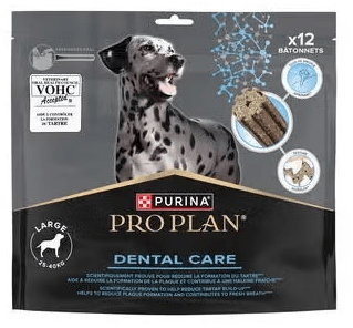 פרו פלאן דנטל קר חטיף לכלב גזע גדול 426 גרם | Pro Plan Dental Care Large Dog Treat 426g