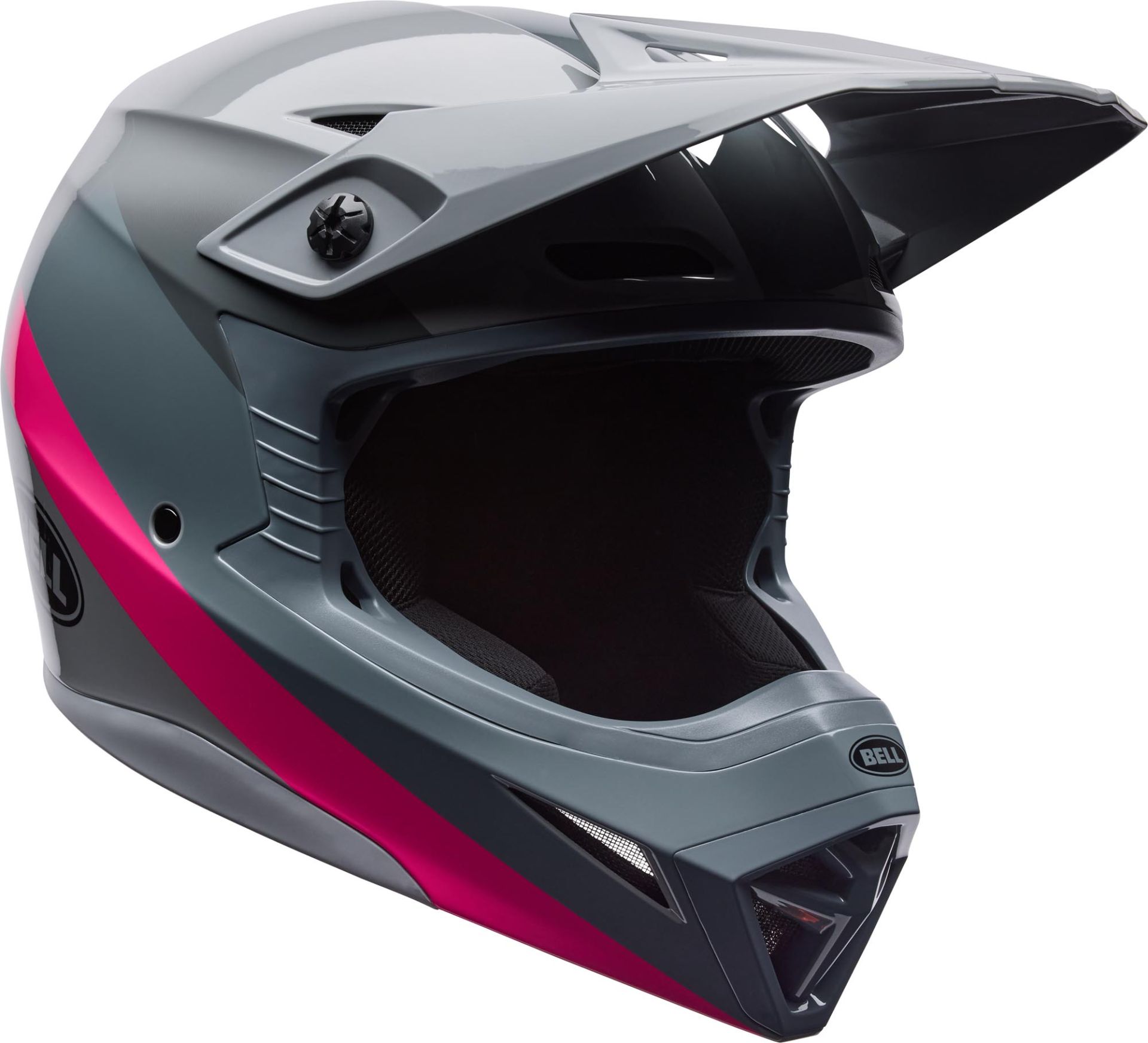 קסדת שטח ילדים בל-BELL MX 10 MIPS YOUTH ורוד\אפור
