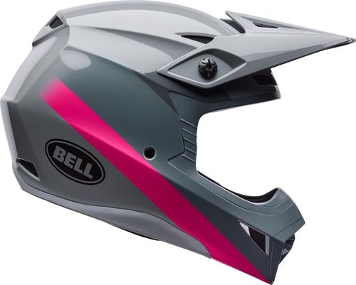 קסדת שטח ילדים בל-BELL MX 10 MIPS YOUTH ורוד\אפור