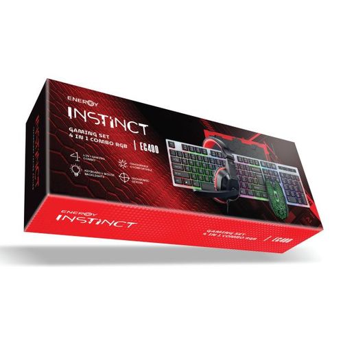 קיט גיימינג 4 ב-1: מקלדת גיימרים RGB + עכבר גיימרים מקצועי+ אוזניות מיקרופון גיימרים + משטח מהודר לעכבר
