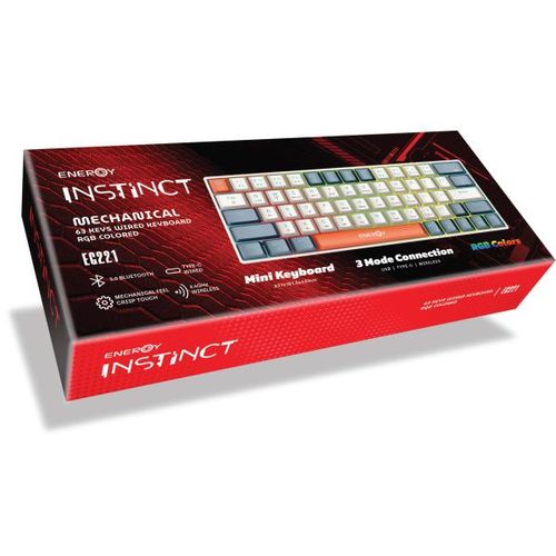 מקלדת RGB גיימרים מקצועית מכאנית EG221