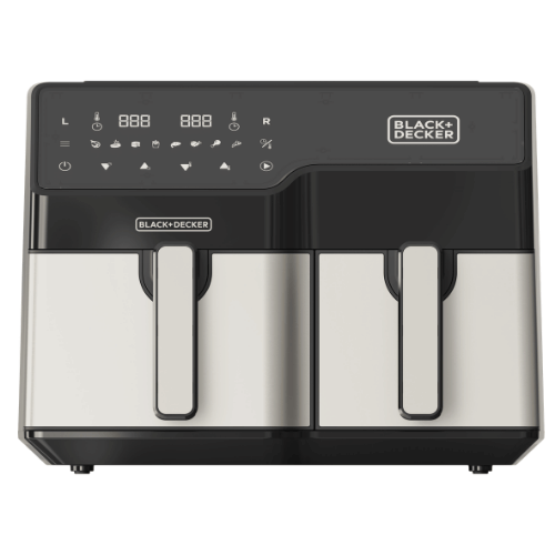 סיר טיגון באוויר חם 2 תאים Black+Decker BXAF9000E