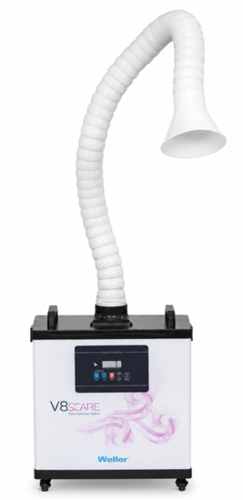 שואב אוויר נייד מחוזק 300W לציפורניים, מספרות והלחמות