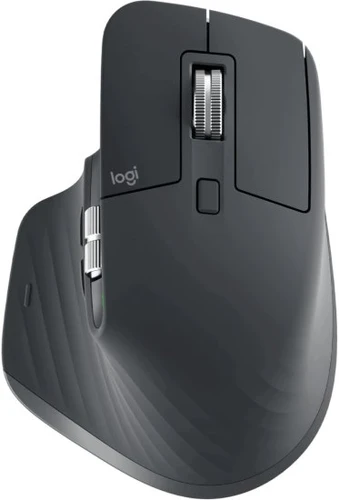 עכבר אלחוטי בלוטוס Logitech MX Master 3S - צבע גרפיט