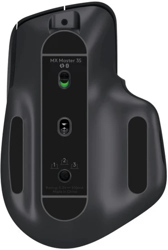 עכבר אלחוטי בלוטוס Logitech MX Master 3S - צבע גרפיט