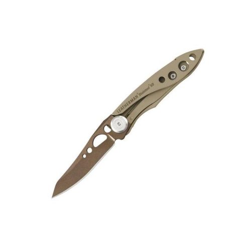 לדרמן אולר סקלטול SKELETOOL KB בצבע חום מבית LETHERMAN