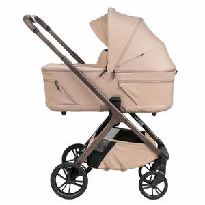 עגלת תינוק עם אמבטיה וטיולון Alix חום Sportline