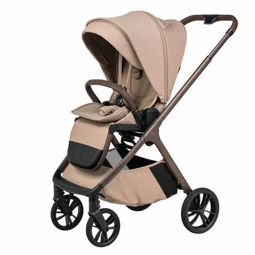 עגלת תינוק עם אמבטיה וטיולון Alix חום Sportline