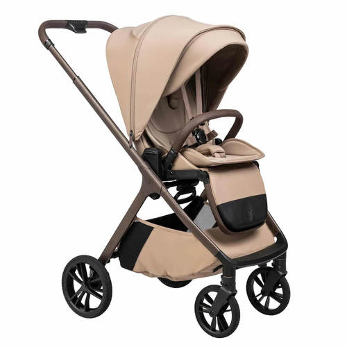 עגלת תינוק עם אמבטיה וטיולון Alix חום Sportline
