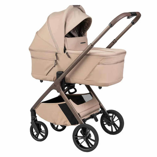 עגלת תינוק עם אמבטיה וטיולון Alix חום Sportline