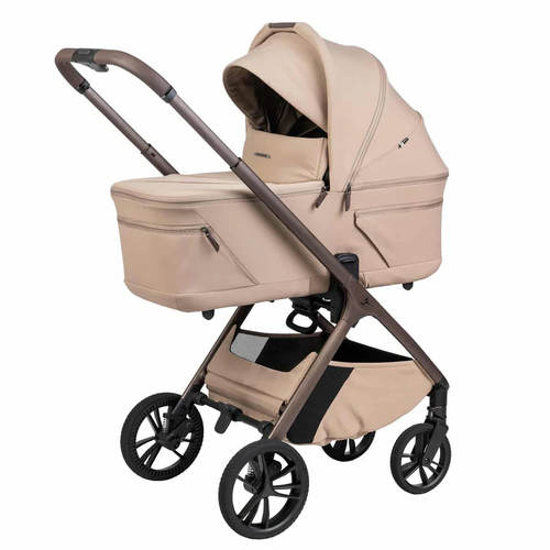 עגלת תינוק עם אמבטיה וטיולון Alix חום Sportline