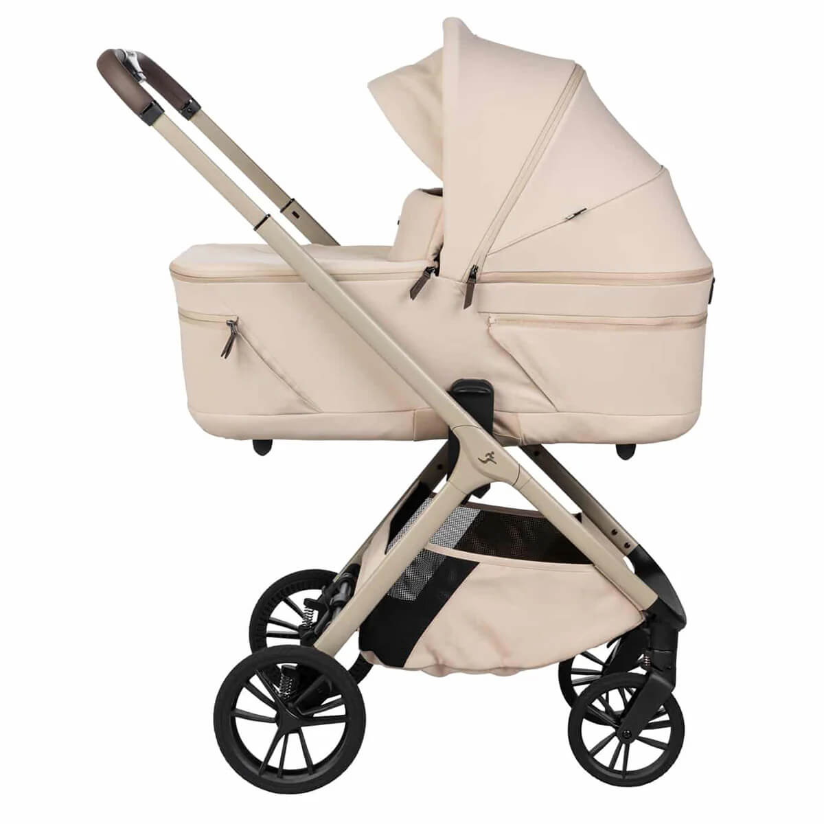 עגלת תינוק עם אמבטיה וטיולון Alix שמנת Sportline
