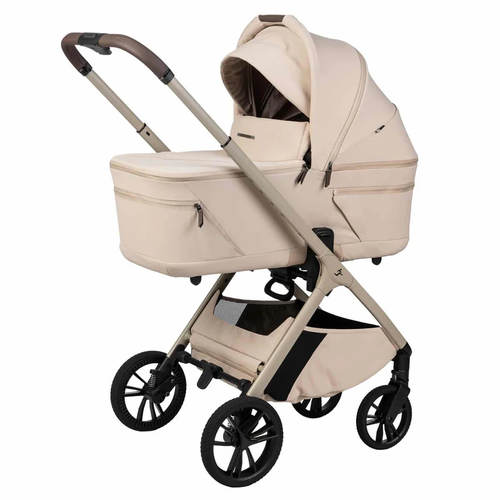 עגלת תינוק עם אמבטיה וטיולון Alix שמנת Sportline