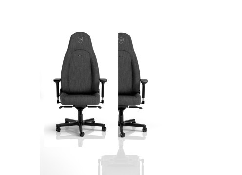 כיסא גיימינג NOBLECHAIRS ICON TX ANTHRACITE בצבע אפור פחם NBL-ICN-TX-ATC