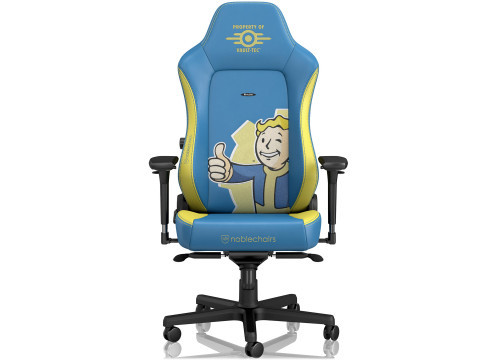 כיסא גיימינג NOBLECHAIRS HERO FALLOUT VAULT TEC EDITION NBL-HRO-PU-FVT