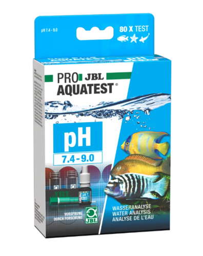טסט בדיקת PH 7.4-9.0 לאקווריום