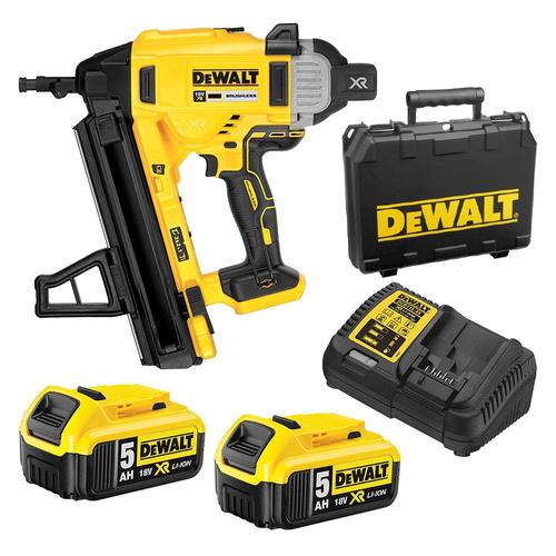 האקדח מסמרים נטען לבטון 18V DEWALT DCN890P2 + סוללות*2 ומטען במזוודה 