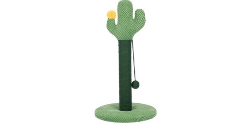 פטקאר עמוד גירוד בצורת קקטוס - 32X32X64 ס”מ