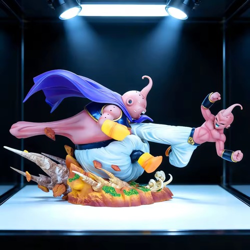 פסל דרגון בול זי: מאג'ין בו נגד קיד בו | Dragon Ball Z – Majin Buu vs Kid Buu – Collectible Figure