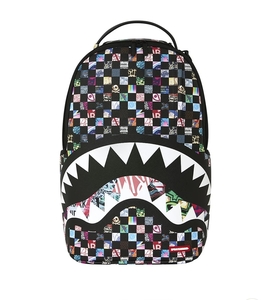 SPRAYGROUND תיק גב מטורף CRAZY CHECK BACKPACK