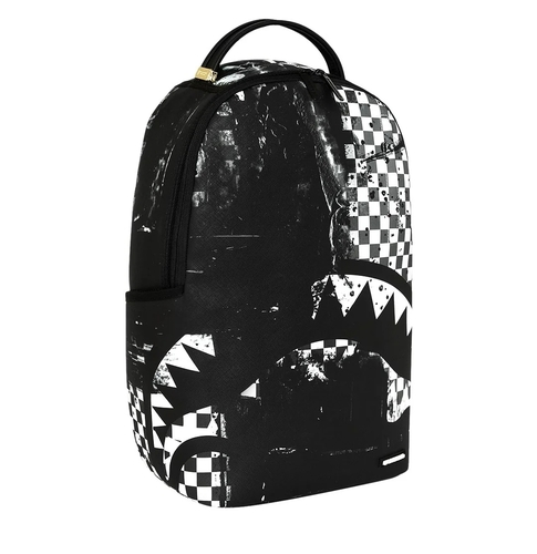 SPRAYGROUND תיק גב מטורף PAINTED OVER CHECK BACKPACK