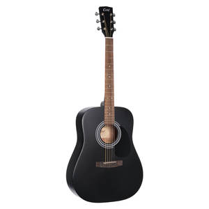 גיטרה אקוסטית שחורה Cort AD810-BKS