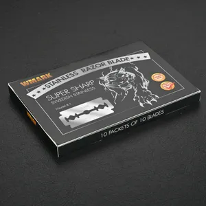 סכינים לתער 100 יח WMARK RAZOR BLADE R-1 
