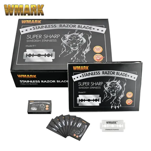 סכינים לתער 1000 יח WMARK RAZOR BLADE R-1 