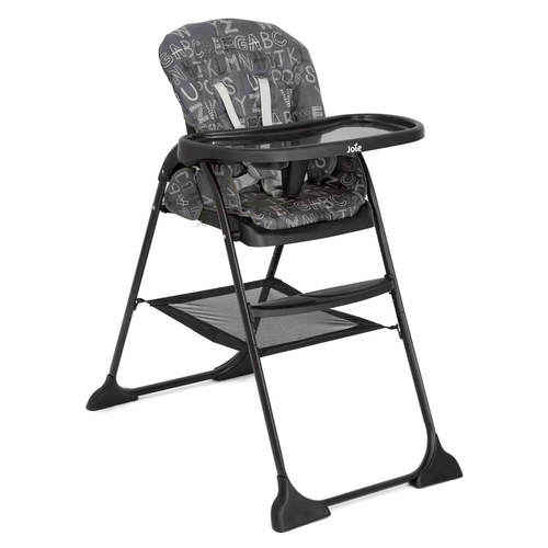 כיסא אוכל Joie Mimzy Snacker ABC Charcoal